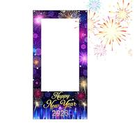 Photo Frame Prop Décoration de Fête Thème Nouvel An