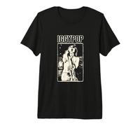 Photo Iggy Pop T-Shirt Haut de Gamme