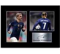 Photo imprimée A4 imprimée du joueur de football de la France Antoine Griezmann