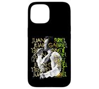Photo Juan Gabriel avec Logo ombré Coque pour iPhone 15