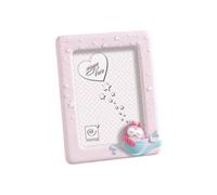Photo Mascagni en résine Petite Fille Art. A533 Rose 13 x 18