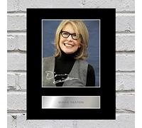 Photo montée et signée de Diane Keaton.