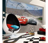 Komar Papier peint photo cars3 Curve, coloré, 368 x 254 cm, 8 pièces G