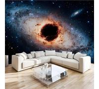 Photo Murale Univers Galaxie 3D Papier Peint Panoramique Espace Planètes Tapisserie Intissé Salon Poster Décoration Murale pour Chambre Bureau Adulte Enfant 150x100 cm