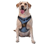 Photo of The Red Kite Bird Harnais pour chien de petite, moyenne et grande taille - Durable, ne tire pas avec sangles réfléchissantes et boucles à dégagement rapide XL