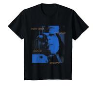 Photo Officielle Billie Eilish Hit Me Hard and Soft Bleu T-Shirt, Enfant, Noir, 6 Ans