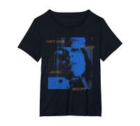 Photo Officielle Billie Eilish Hit Me Hard and Soft Bleu T-Shirt, Femme Grandes Tailles, Noir, 5X