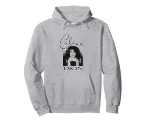 Photo officielle Céline Dion en noir et blanc Sweat à Capuche