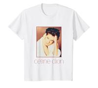 Photo Officielle Celine Dion Square T-Shirt, Enfant, Blanc, 12 Ans