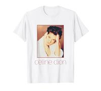 Photo Officielle Celine Dion Square T-Shirt, Homme, Blanc, XXL