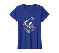 Photo Officielle de Post Malone Austin T-Shirt, Femme, Bleu Royal, 3XL