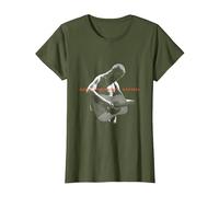 Photo Officielle de Post Malone Austin T-Shirt, Femme, Olive, 3XL