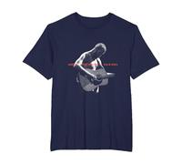 Photo Officielle de Post Malone Austin T-Shirt, Homme Grandes Tailles, Bleu Marine, 2X Tall