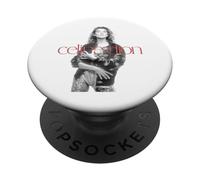 Photo officielle du logo rouge Celine Dion PopSockets PopGrip Adhésif