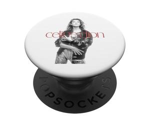 Photo officielle du logo rouge Celine Dion PopSockets PopGrip Adhésif