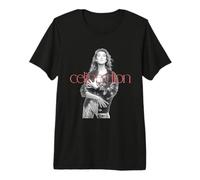 Photo Officielle du Logo Rouge Celine Dion T-Shirt Haut de Gamme