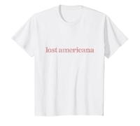 Photo Officielle MGK Lost Americana T-Shirt, Enfant, Blanc, 4 Ans
