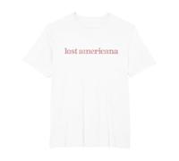 Photo Officielle MGK Lost Americana T-Shirt, Homme Grandes Tailles, Blanc, 2X Tall