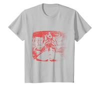 Photo Officielle Slipknot Rouge T-Shirt, Enfant, Argent, 4 Ans