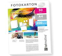 Photo Paper 200g A4 Matt White (50 Sheets)-FA4200M50
