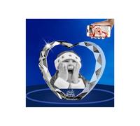 Photo personnalisée en cristal 3D cadeaux utilisant mes propres photos décoration de table Noël commémoratif personnalisé mariage Saint-Valentin pour femmes