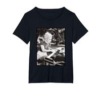 Photo Piano Lady Gaga Joanne T-Shirt, Femme Grandes Tailles, Noir, 5X