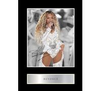 Photo pré-imprimée signée Beyonce #3 - 25,4 x 20,3 cm