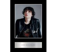 Photo pré-imprimée signée de Finn Wolfhard #1 avec autographe 25,4 x 20,3 cm