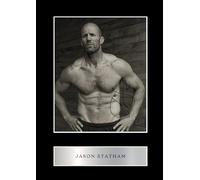 Photo pré-imprimée signée de Jason Statham #6 avec autographe 25,4 x 20,3 cm