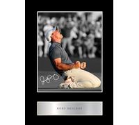 Photo pré-imprimée signée de Rory Mcilroy #4 avec autographe 25,4 x 20,3 cm