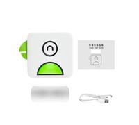 Photo Printer Pocket Thermal Label Printer Portable Bluetooth Wireless Receipt Label Sticker Printer Paper (Color : Green Color)
