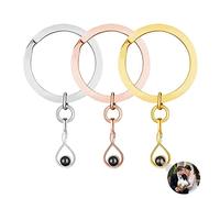 Photo projection personnalisée Porte-clés Infini Porte-clés Je t'aime Porte-clés 100 langues Porte-clés Argent Image Porte-clés Cadeau souvenir pour anniversaire Noël Saint-Valentin,Style 12