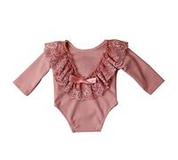 Photo Prophes Pour Bébés Filles 0-1m Backless Lace Jumps Courstes NOUVELLES FÊTE MENSONNEL