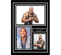 Photo signée du catcheur Dwayne Johnson / The Rock
