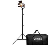 Photo Studio Fresnel Tungstène Spotlight 150W Vidéo Kit Mandarine Eclairage Continu Pro Projecteur, Support de Lumière, Sac Trépieds