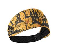 Photo Tales from The Crypt Hallowen Bandeau de Yoga Évacuation de l'humidité Tête élastique pour Cyclisme Yoga Usage quotidien Lavage du visage
