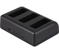 Photo Triple Chargeur GoPro Hero 5/6/7/8 AHDBT-501