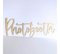 Photobooth | DIY - Mot en Bois - Decoupe Laser | 45 x 17 cm | Decoration Mariage en Bois, Decoration Anniversaire, Bapteme - Photobooth Anniversaire, Photos | TE Whaka