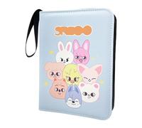 Photocard Binder Stay Kids, SKZOO Mignon Cartoon Photocards Holder, Stay Kids Porte Cartes Photo, SKZOO Cartes à Collectionner Album 400 Pochettes, Cadeaux de Fans Kpop Merch pour STAY