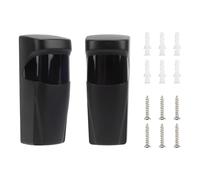 Photocellules Universelles, Cellule Portail à 90° pour Porte Automatique et Portail Garage, Cellule Photoélectrique Infrarouge Modulé AC/DC 12-24V, Étanchéité IP55, Émetteur et Récepteur Inclus