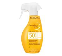 PHOTODERM MAX Spray SPF 50+ 400ml |Protection optimale UVA-UVB - Active les défenses naturelles de la peau| Peaux sensibles ou intolérantes au soleil