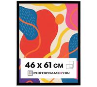 Photoframe4you - Cadre Photo 46x61 cm Plastique avec verre acrylique - Noir