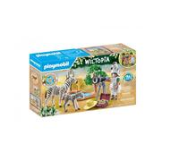 Playmobil Set Wiltopia 71295 – Photographe avec déguisement et zèbres