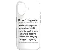 Photographe d'actualités Coque pour iPhone 17