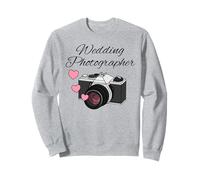 Photographe de mariage, photographie avec appareil photo Sweatshirt