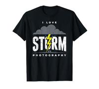 Photographe I Love Storm Photography Weather Chasing T-Shirt Graphique avec Valeur