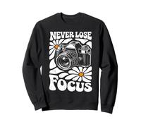 Photographe Never Lose Focus Camera Photography Boho Women Sweatshirt