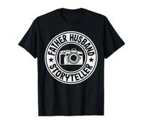 Photographe père Mari conteur Photographe Papa T-Shirt
