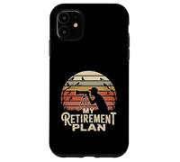 Photographe rétro My Retirement Plan Observation des Oiseaux Coucher de Soleil Coque pour iPhone 11
