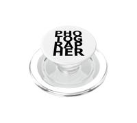 Photographe Shutterbug Amoureux de la Photographie PopSockets PopGrip pour MagSafe